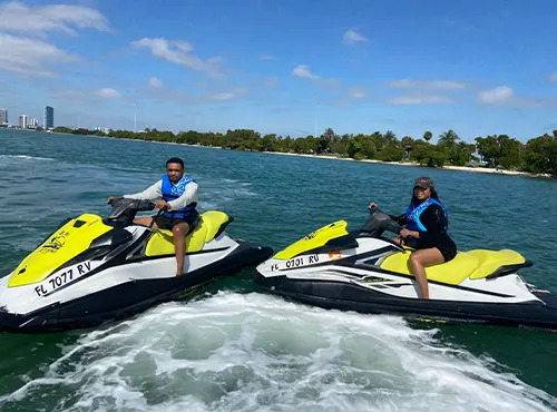 Party Boat Rental with Jet Ski